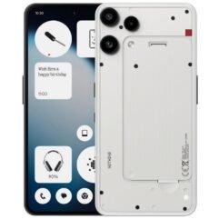 SIM Free Nothing Phone (3a) Lite 5G 128GB AI Phone - White