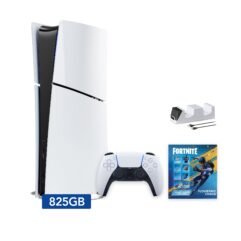 Sony PlayStation 5 Slim (PS5) Digital Edition 825GB Fortnite Flowering Chaos Bundle