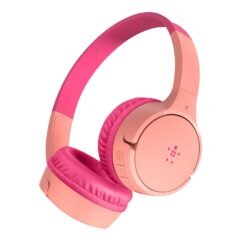 Belkin SoundForm Mini Kids On Ear Wireless Bluetooth Headphones - Pink